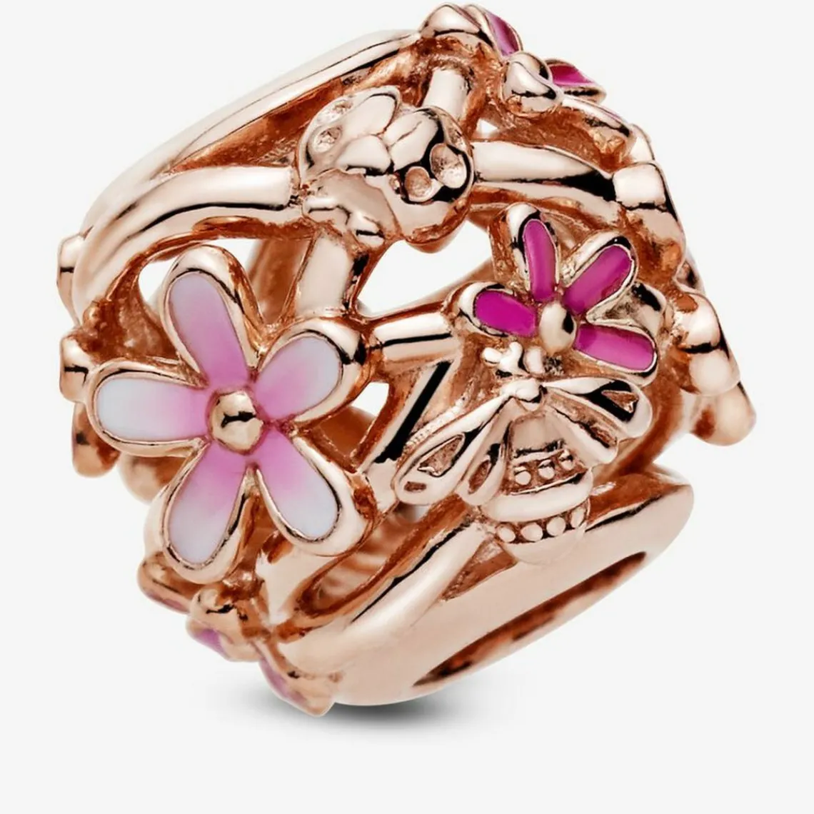 Pandora Charm Moments Marguerite Rose Ajouré | Femme Charms
