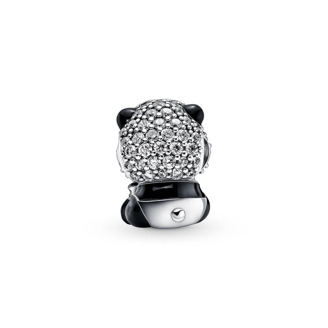 Pandora Charm Moments panda noir scintillant | Femme Charms