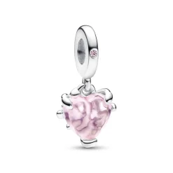Pandora Charm Moments - Pendant Cœur et Arbre de Vie Rose | Femme Charms