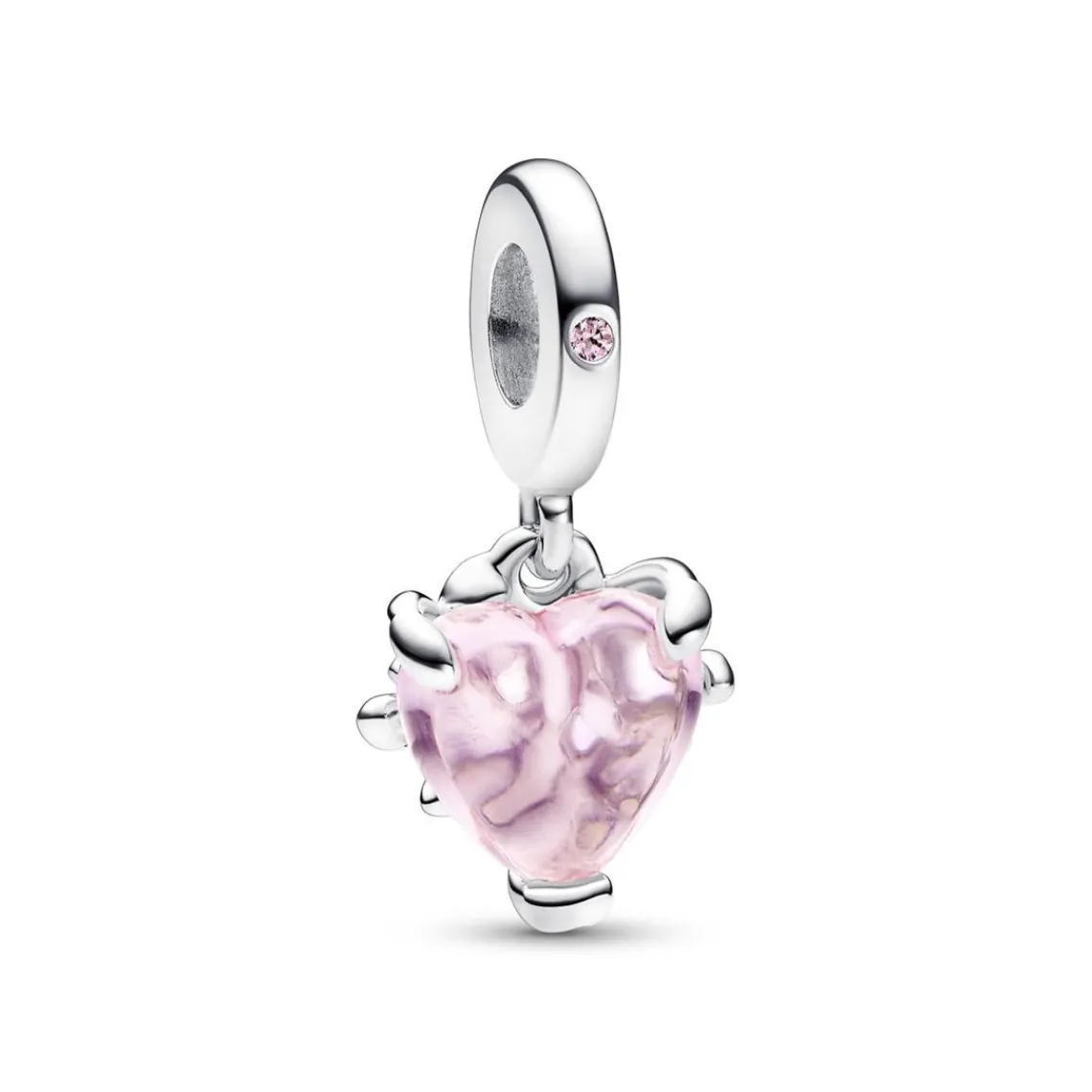 Pandora Charm Moments - Pendant Cœur et Arbre de Vie Rose | Femme Charms