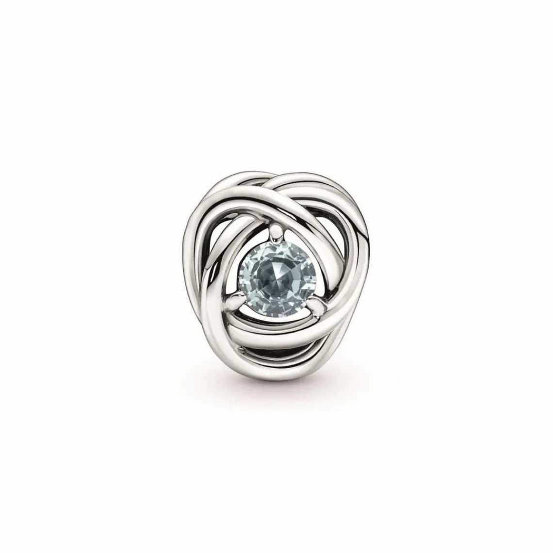 Pandora Charm moments Rose Ajourée & cristaux bleu | Femme Charms