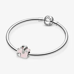 Pandora Charm Moments Sac de Voyage Rose | Femme Charms