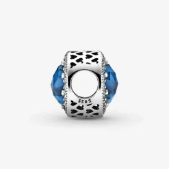 Pandora Charm Moments scintillant bleu foncé | Femme Charms