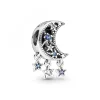 Pandora Charm Moments Étoile & Croissant de Lune | Femme Charms