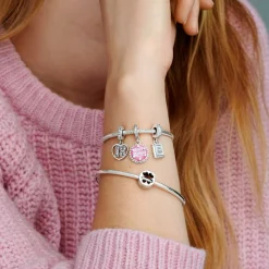 Pandora Charm Moments Trèfle à Quatre Feuilles Chance & Courage | Femme Charms