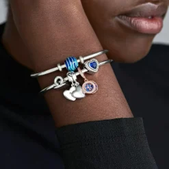 Pandora Charm Moments Vague Bleue | Femme Charms