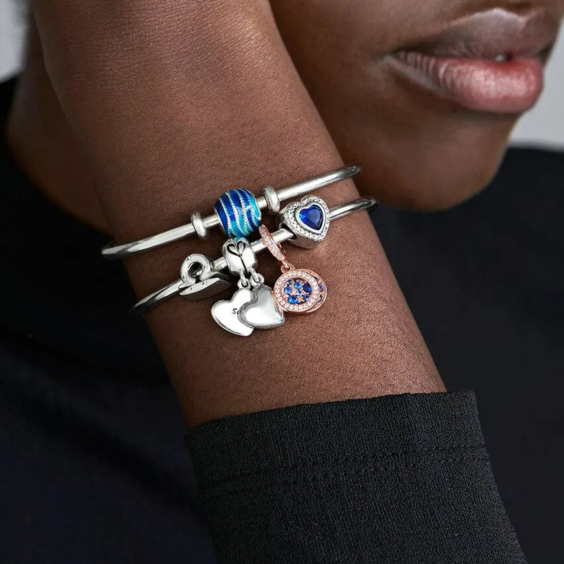 Pandora Charm Moments Vague Bleue | Femme Charms