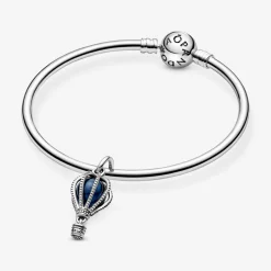 Pandora Charm Moments Voyage Montgolfière Bleu | Femme Charms