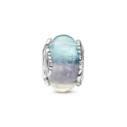 Pandora Charm - Plume Recourbée et Murano Multicolore | Femme Charms