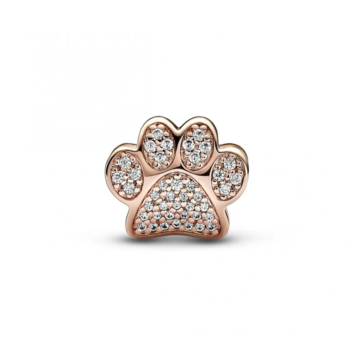 Pandora Charm Patte en Métal doré à l'or rose fin 585/1000 | Femme Charms