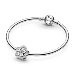 Pandora Charm Pavé Flocon de Neige Scintillant Timeless | Femme Charms