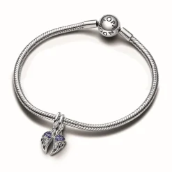 Pandora Charm Pendant Ailes d’Ange Séparables Scintillant | Femme Charms