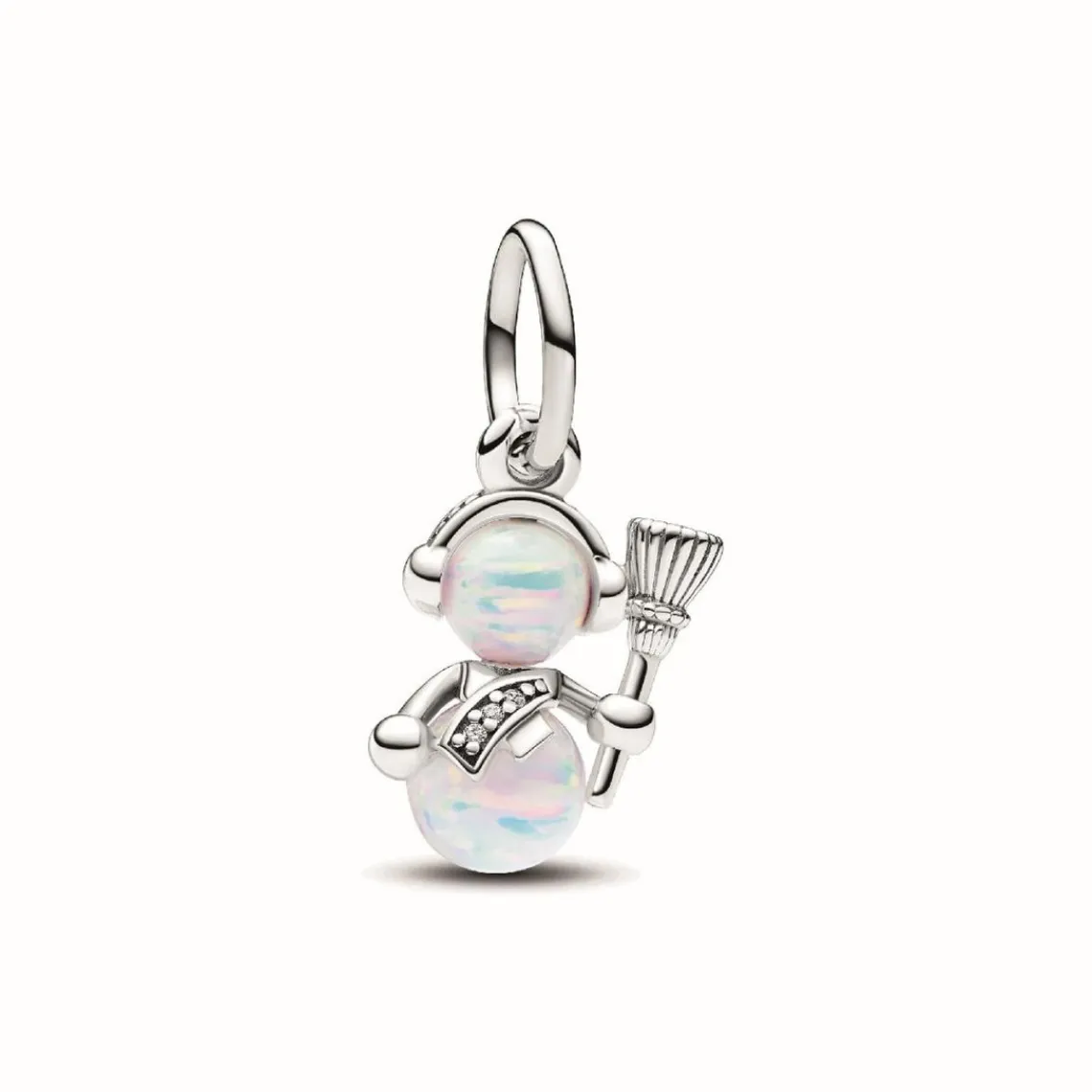 Pandora Charm Pendant Bonhomme de Neige Opalescent | Femme Charms