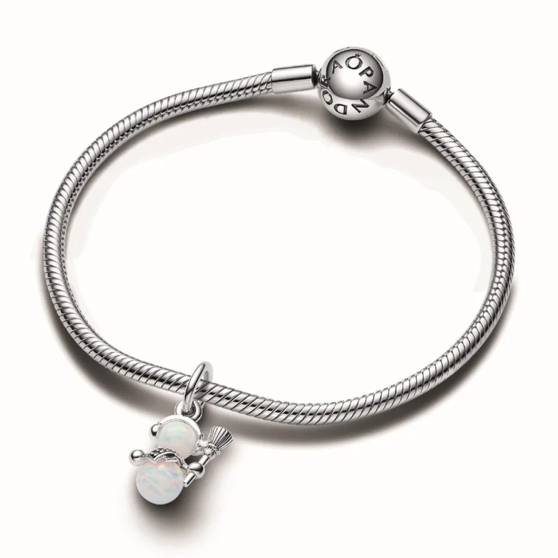 Pandora Charm Pendant Bonhomme de Neige Opalescent | Femme Charms