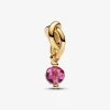 Pandora Charm Pendant Cercle de l'Éternité Rose Facetté | Femme Charms