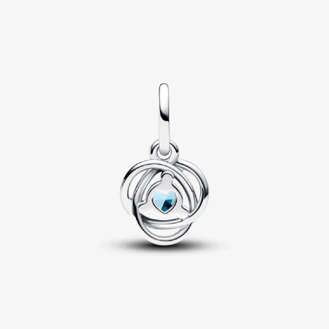 Pandora Charm Pendant Cercles de l’Éternité Bleu Azur | Femme Charms