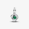 Pandora Charm Pendant Cercles de l’Éternité Vert | Femme Charms