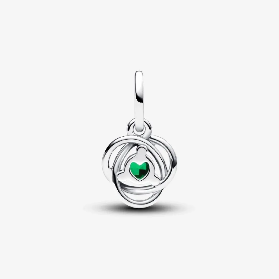 Pandora Charm Pendant Cercles de l’Éternité Vert | Femme Charms