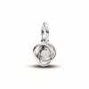 Pandora Charm Pendant Cercles de l’Éternité Blanc | Femme Charms