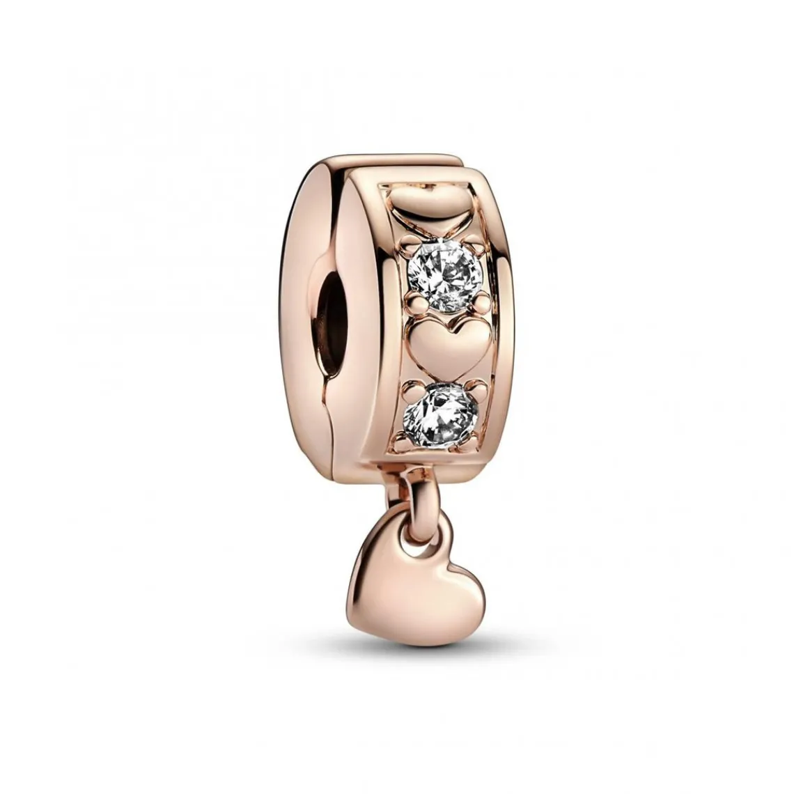 Pandora Charm Pendant Coeur Doré Rose | Femme Charms
