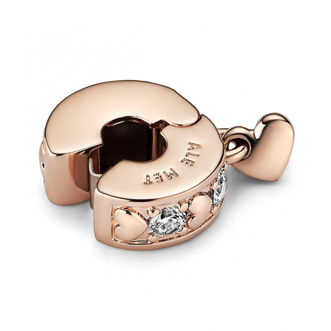 Pandora Charm Pendant Coeur Doré Rose | Femme Charms