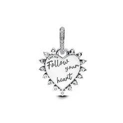 Pandora Charm Pendant Cœur Flèche Pivotante | Femme Charms