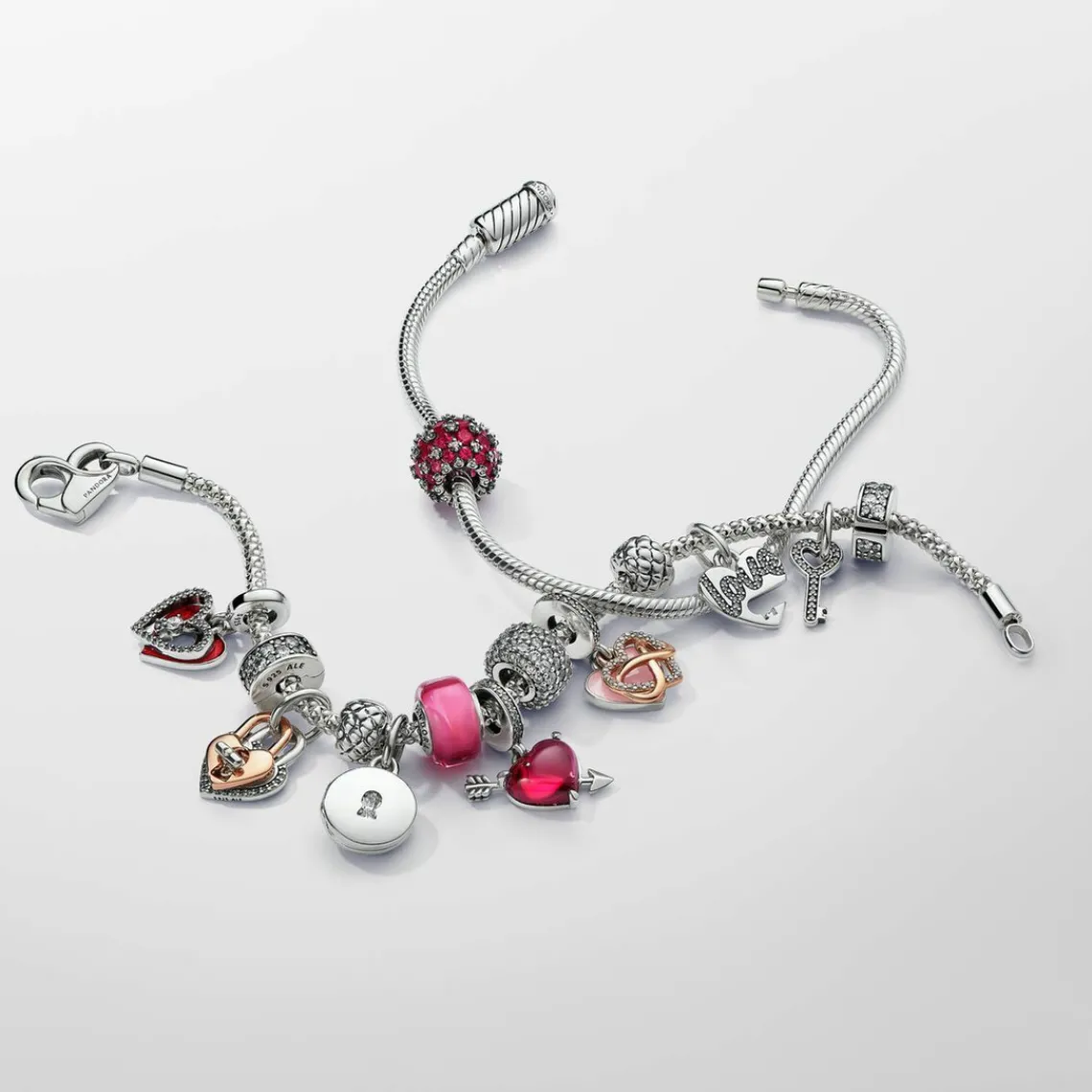 Pandora Charm Pendant Cœur Infini Fête des mères | Femme Collier Et Pendentif|Charms
