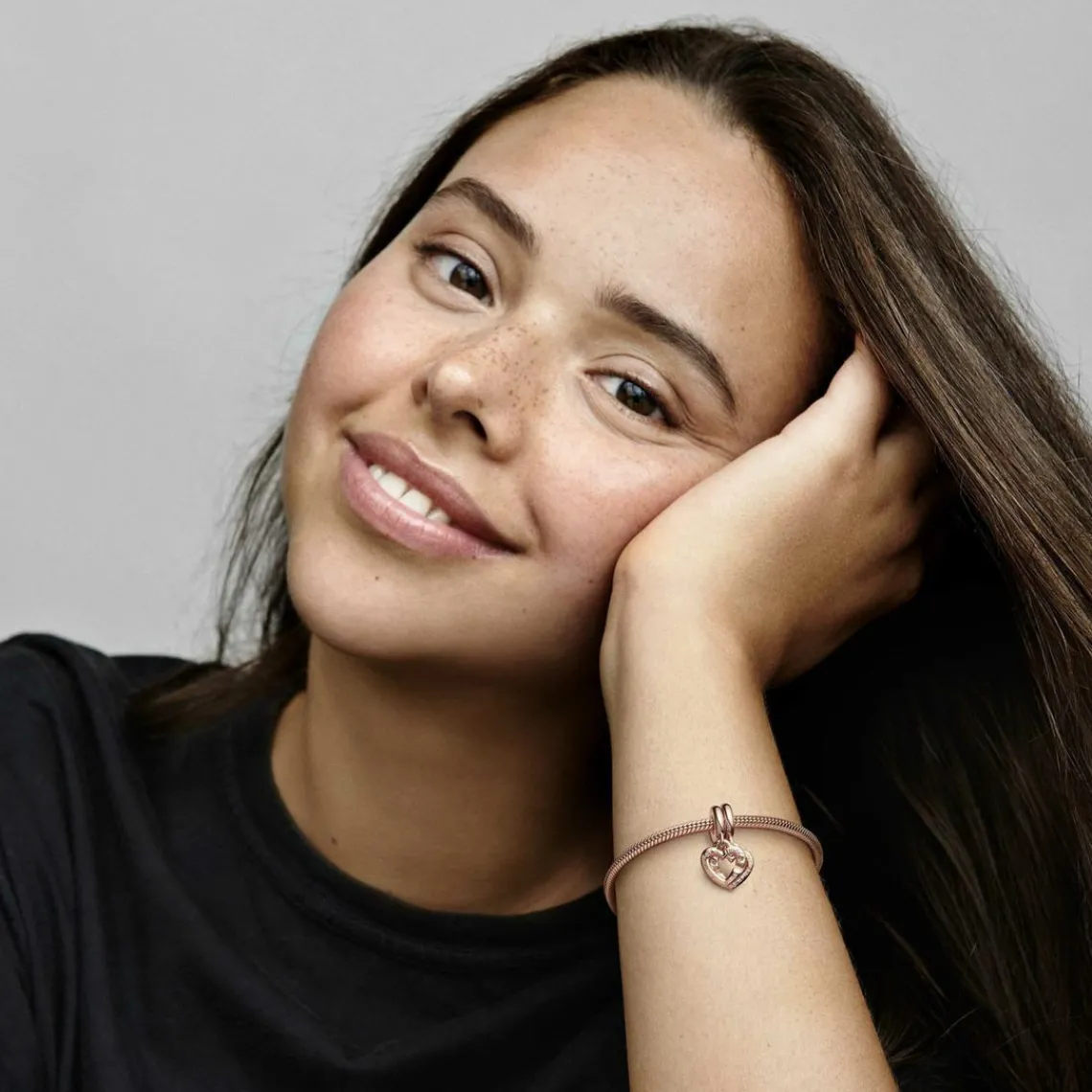 Pandora Charm Pendant Cœurs Entrelacés Sœurs Séparables – Moments | Femme Charms