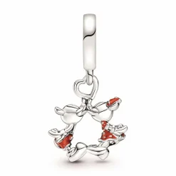 Pandora Charm pendant Disney x baiser Mickey & Minnie | Femme Charms