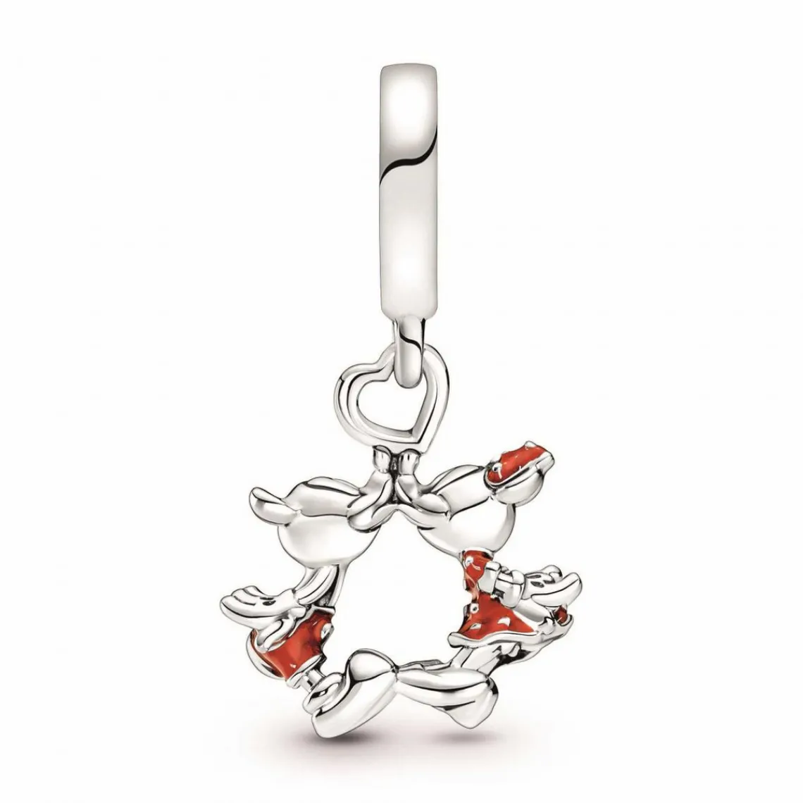 Pandora Charm pendant Disney x baiser Mickey & Minnie | Femme Charms