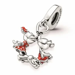 Pandora Charm pendant Disney x baiser Mickey & Minnie | Femme Charms