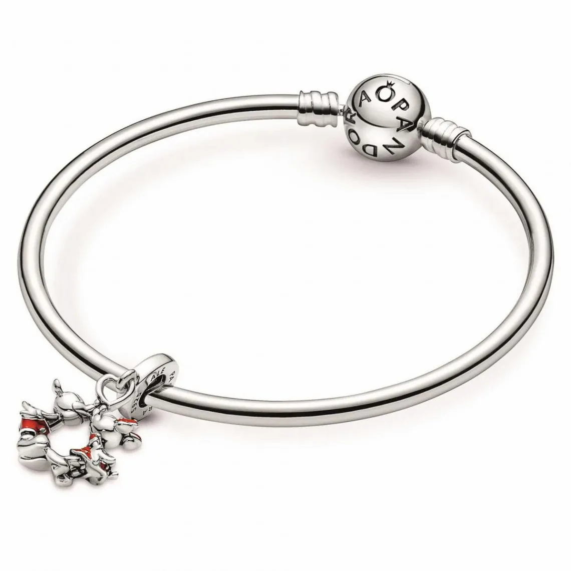 Pandora Charm pendant Disney x baiser Mickey & Minnie | Femme Charms