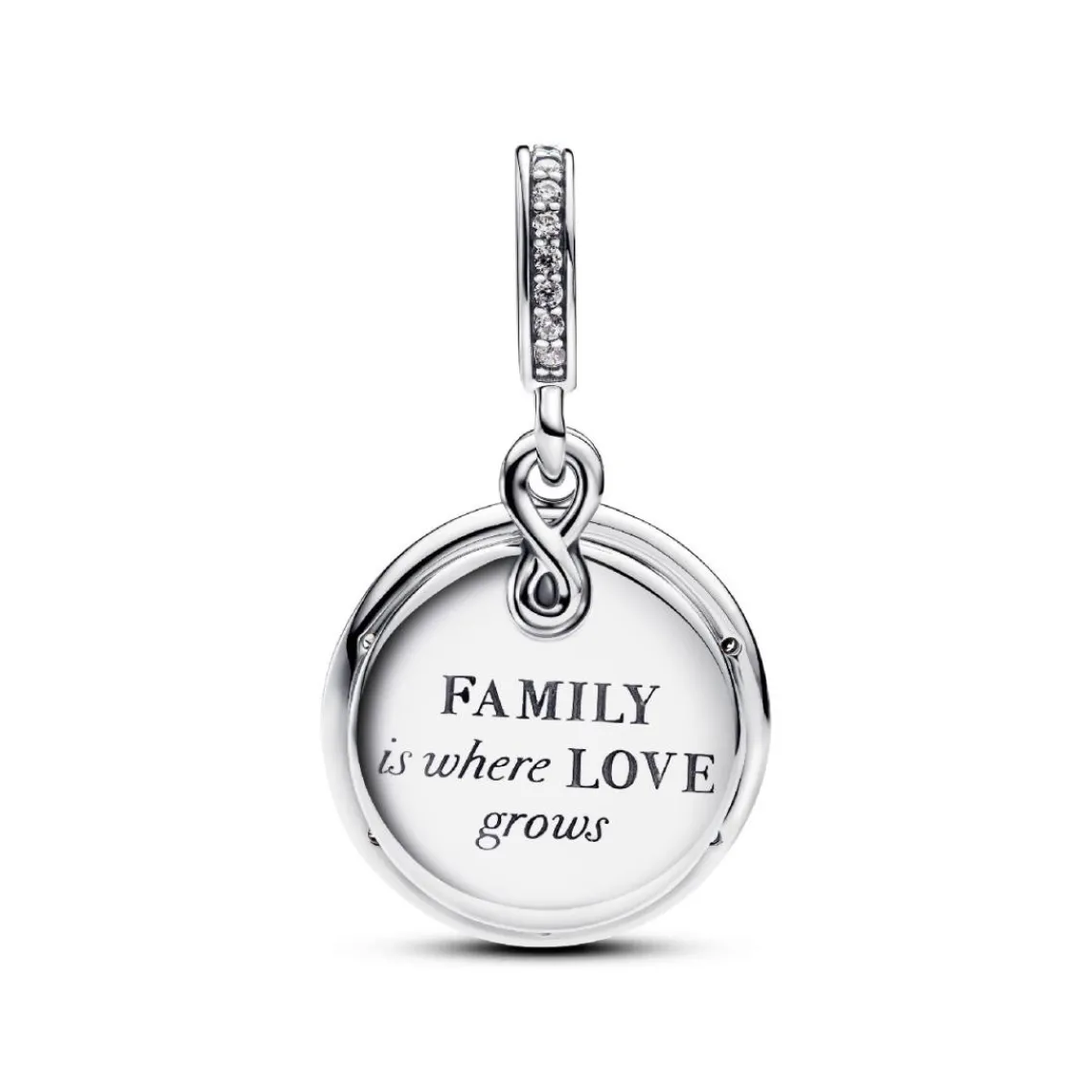 Pandora Charm Pendant Double Arbre de l’Infini Luminescent | Femme Charms