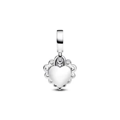 Pandora Charm Pendant Double Cœur Scintillant | Femme Charms