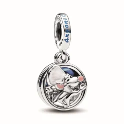 Pandora Charm Pendant Double Parcs Disney Pixar Ratatouille | Femme Charms