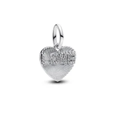 Pandora Charm Pendant Gravable Cœur Love Argent | Femme Charms