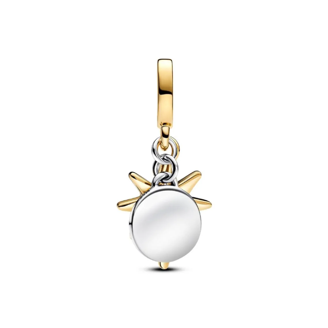 Pandora Charm Pendant Gravable Diamant de Synthèse Étoile Polaire | Femme Charms