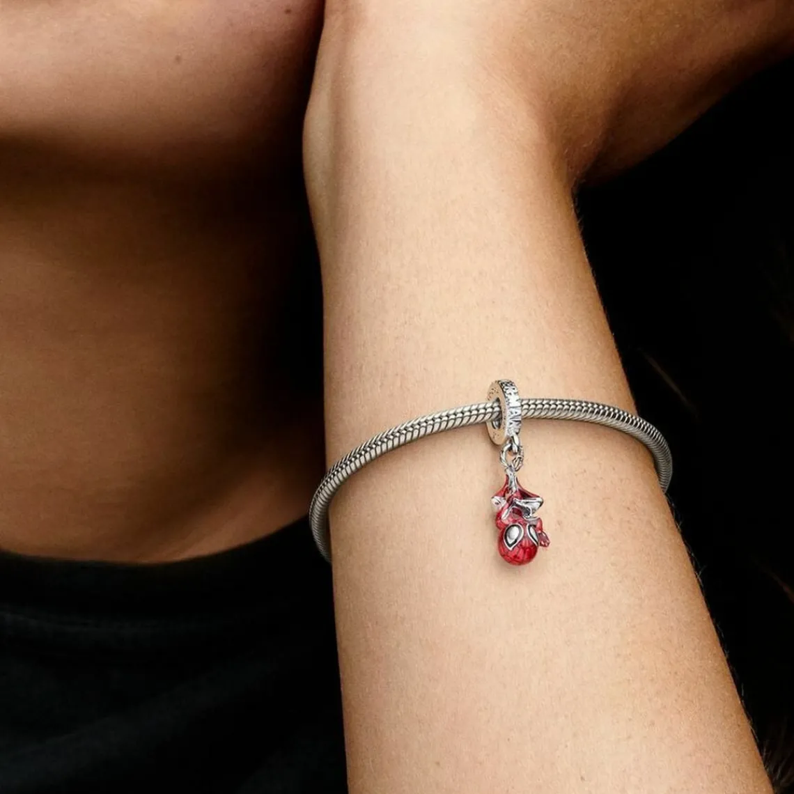 Pandora Charm Pendant Marvel Spider-Man Suspendu – | Femme Charms