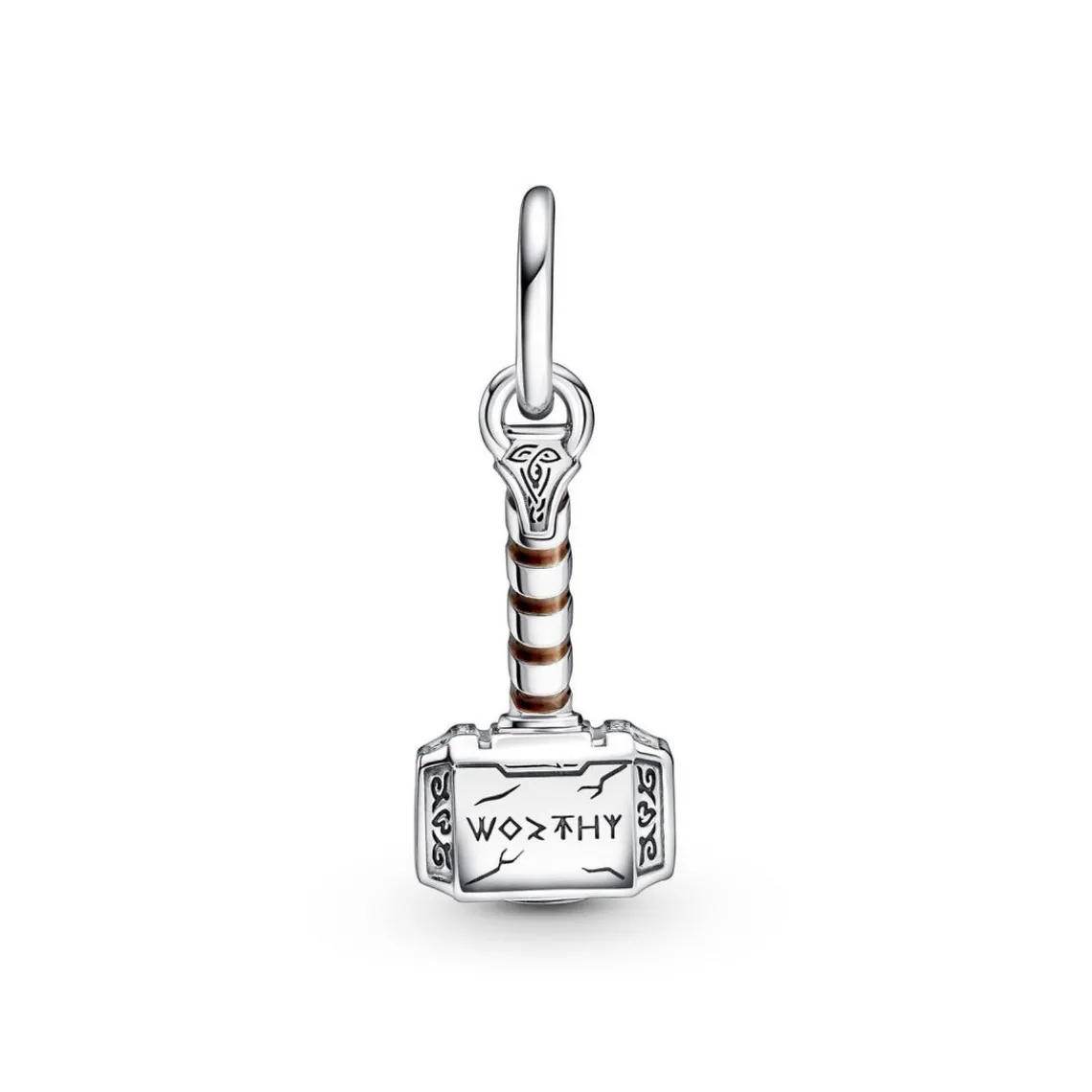 Pandora Charm pendant Marvel x Marteau de Thor gravé | Femme Charms