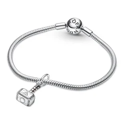 Pandora Charm pendant Marvel x Marteau de Thor gravé | Femme Charms