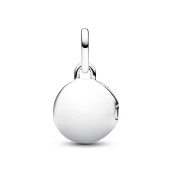 Pandora Charm Pendant Médaillon Amour Ouvrable et Gravable Argent | Femme Charms