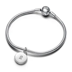 Pandora Charm Pendant Médaillon Amour Ouvrable et Gravable Argent | Femme Charms