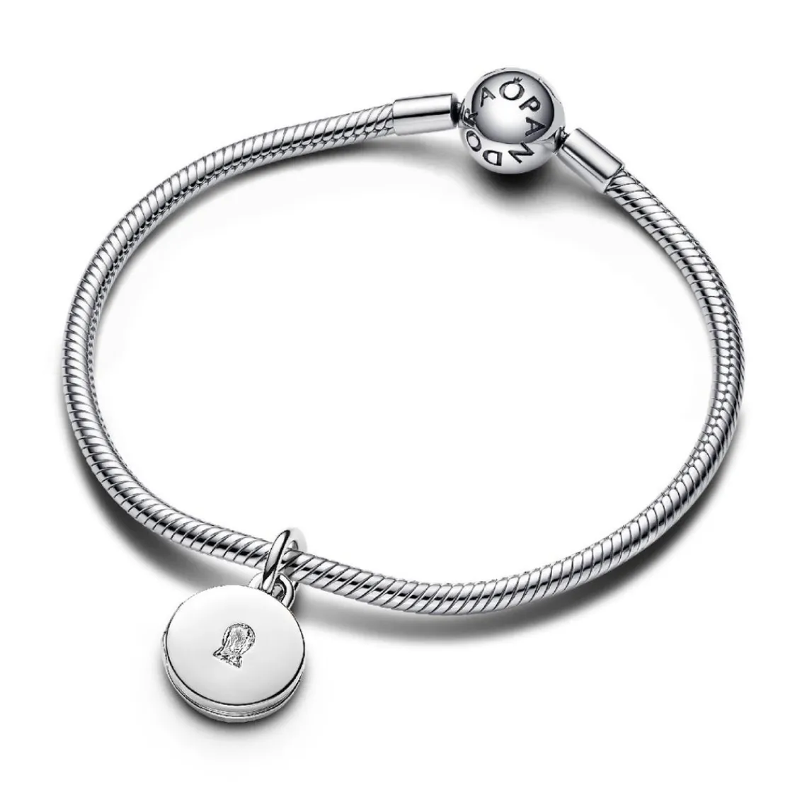 Pandora Charm Pendant Médaillon Amour Ouvrable et Gravable Argent | Femme Charms