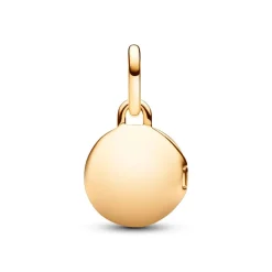 Pandora Charm Pendant Médaillon Amour Ouvrable et Gravable Doré | Femme Charms