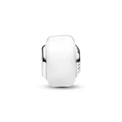 Pandora Charm Pendant Mini Murano Blanc | Femme Charms