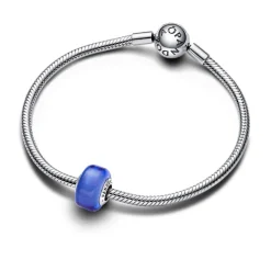 Pandora Charm Pendant Mini Murano Bleu | Femme Charms