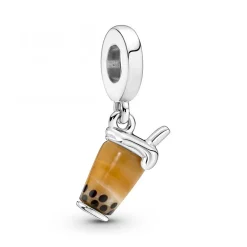 Pandora Charm Pendant Murano Bubble Tea - | Femme Charms
