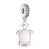 Pandora Charm Pendant Murano Tortue de Mer Rose - | Femme Charms