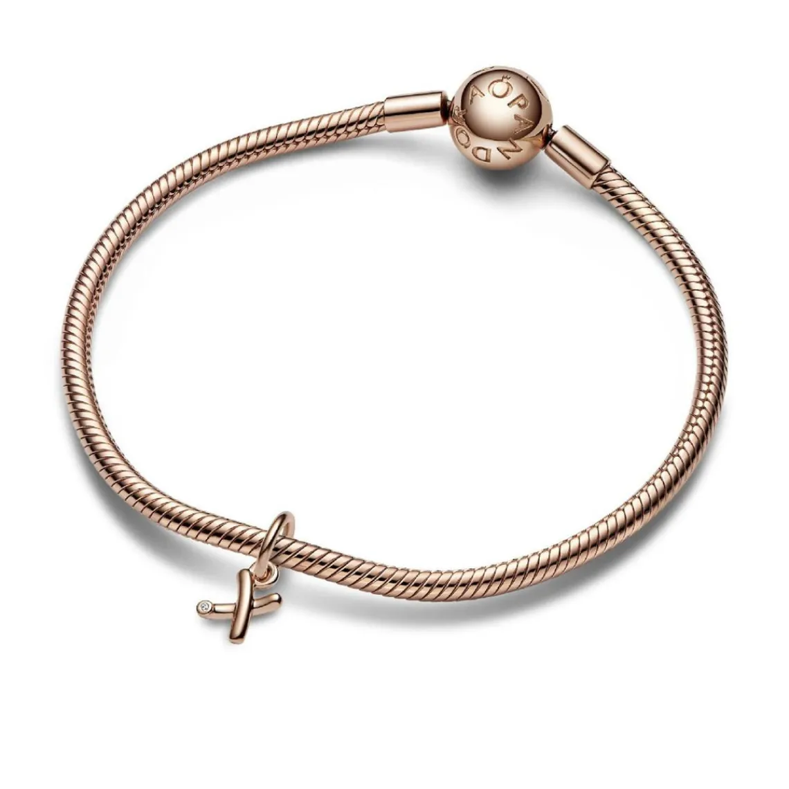 Pandora Charm Pendant - Alphabet Lettre x Manuscrite | Femme Charms