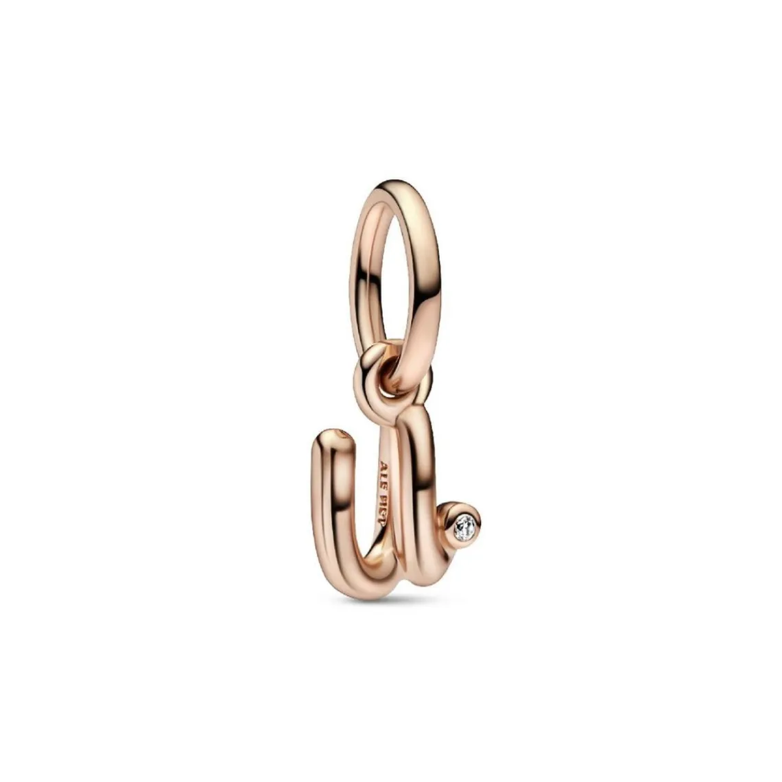 Pandora Charm Pendant - Alphabet Lettre u Manuscrite | Femme Charms